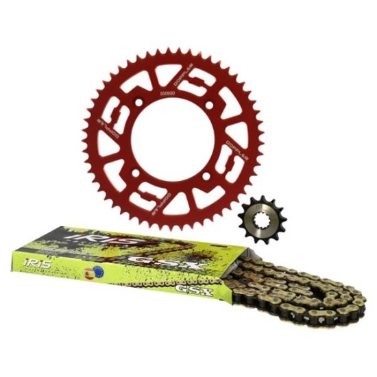 Beta RR transmission kit plate + chain + sprocket