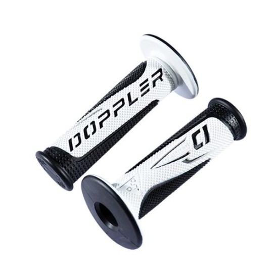 White and black Doppler cuffs