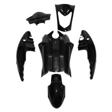 Complete black glossy fairing Kymco Agility 50 R12 TunR