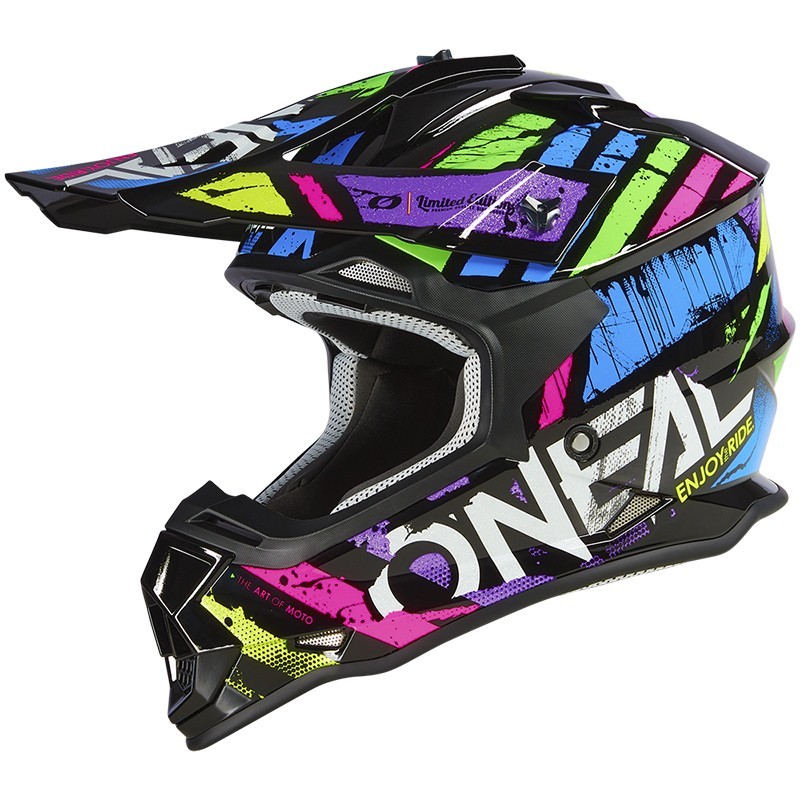 Casco de Cross 2SRS Flat Glitch O'Neal