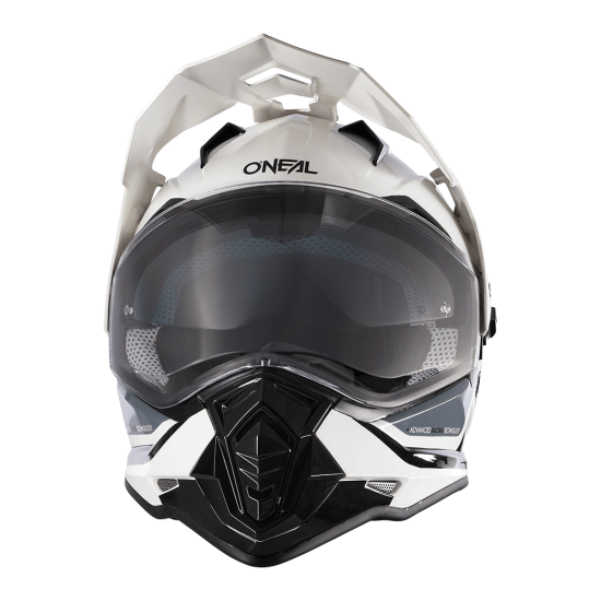 Casco Sierra R banco/negro/gris