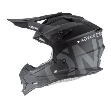 Casque de Cross 2SRS Slick gris et noir O'Neal