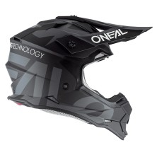 Casque de Cross 2SRS Slick gris et noir O'Neal