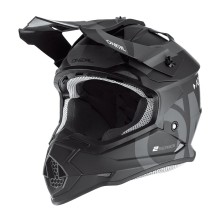 Casque de Cross 2SRS Slick gris et noir O'Neal