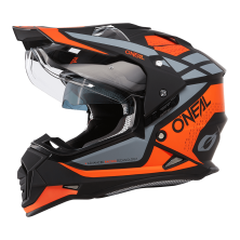 copy of Casco Sierra R banco/negro/gris