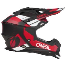 copy of O'Neal 2SRS Spyde black, gray, and fluorescent Cross helmet