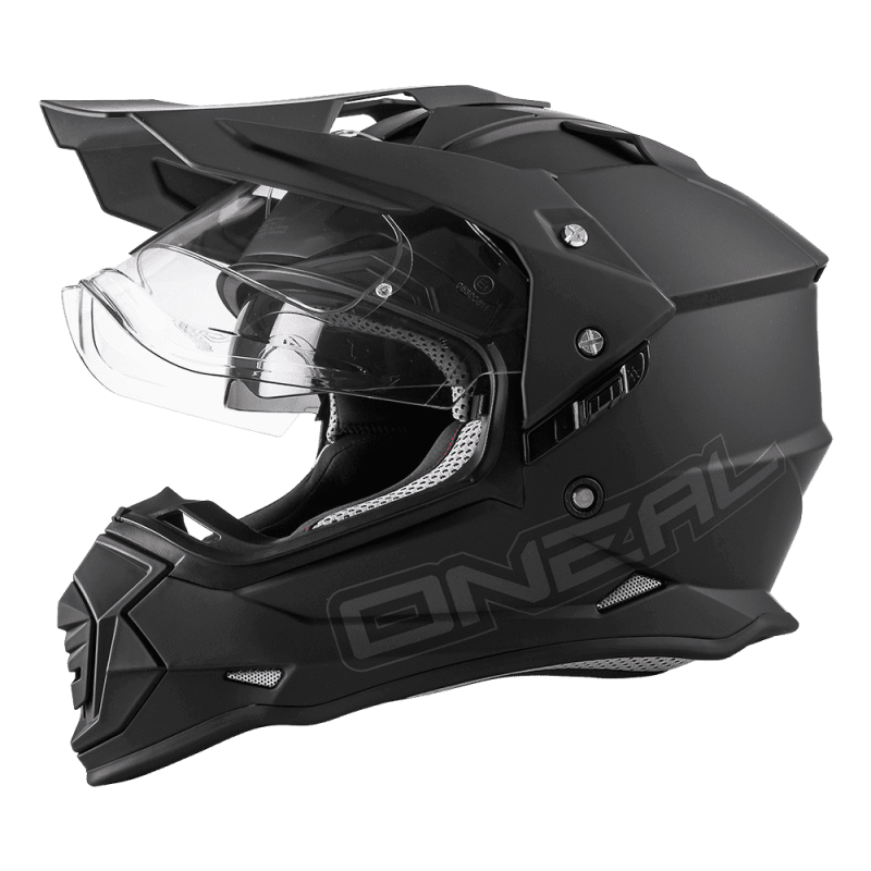Black Sierra Flat Helmet