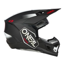 Casque de Cross 3SRS Hexx noir, blanc et rouge O'Neal