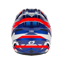 Casque de Cross 3SRS Ride bleu, blanc et rouge O'Neal