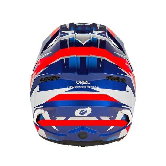 Casque de Cross 3SRS Ride bleu, blanc et rouge O'Neal