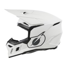 3SRS Solid White O'Neal Cross Helmet