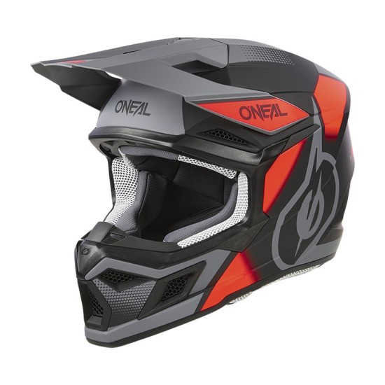 Casque de Cross 3SRS Vision noir et rouge O'Neal