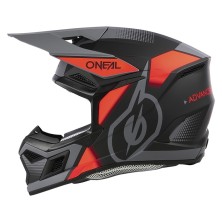 Casque de Cross 3SRS Vision noir et rouge O'Neal