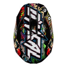 O'Neal 3SRS Attack black and fluorescent children's cross helmet