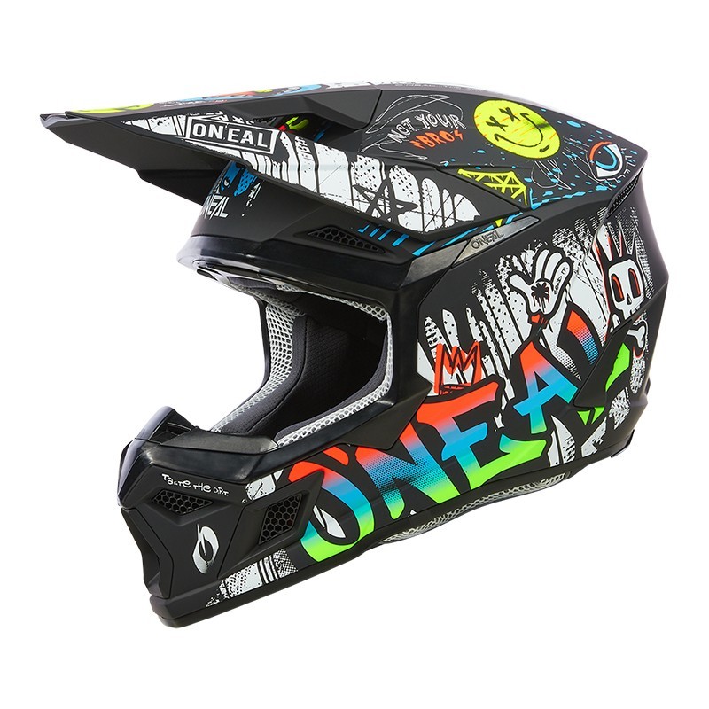 Casco infantil de Cross 3SRS Rancid O'Neal