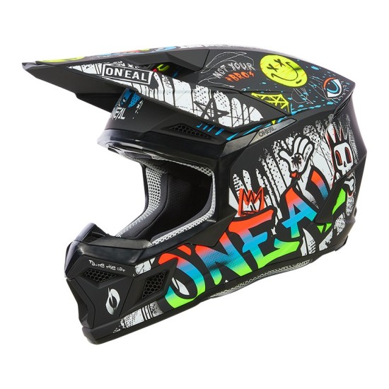 Casco infantil de Cross 3SRS Rancid O'Neal