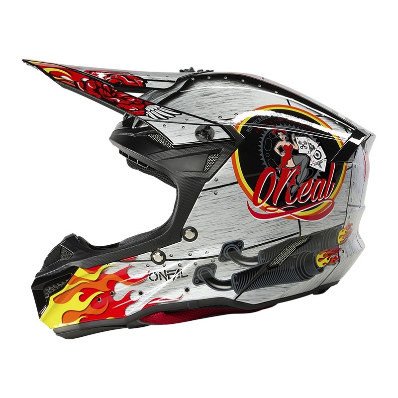 Casque de Cross 5SRS Polyacrylite HR O'Neal