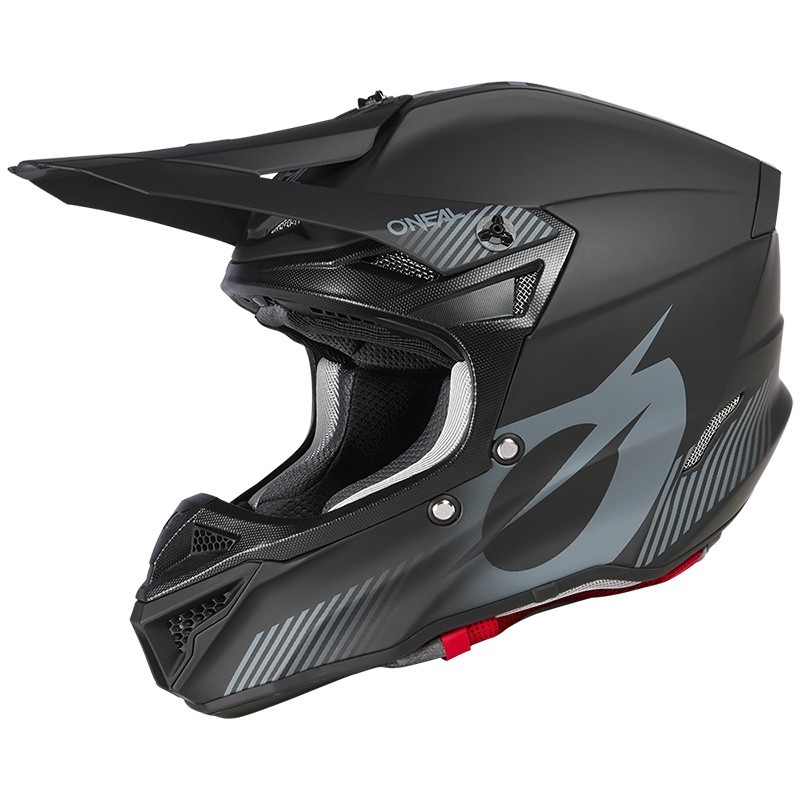 Casque de Cross 5SRS Polyacrylite Solide noir O'Neal