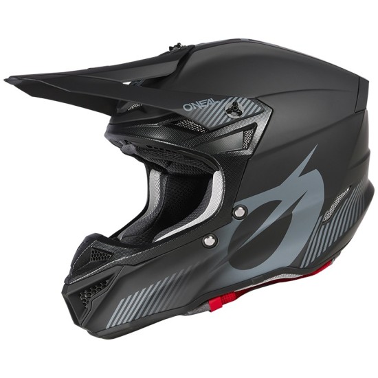 Casque de Cross 5SRS Polyacrylite Solide noir O'Neal