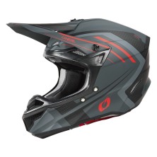 5SRS Polyacrylite Cross Helmet gray and red O'Neal