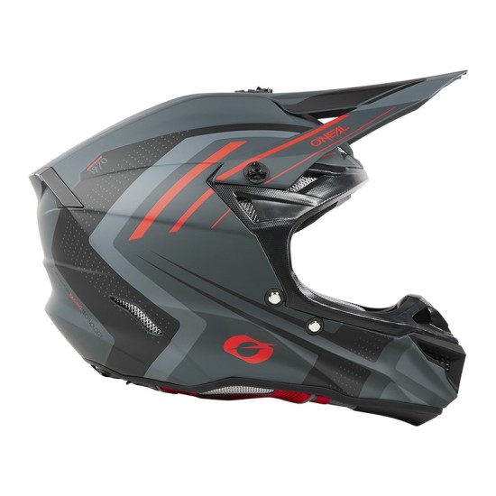 5SRS Polyacrylite Cross Helmet gray and red O'Neal