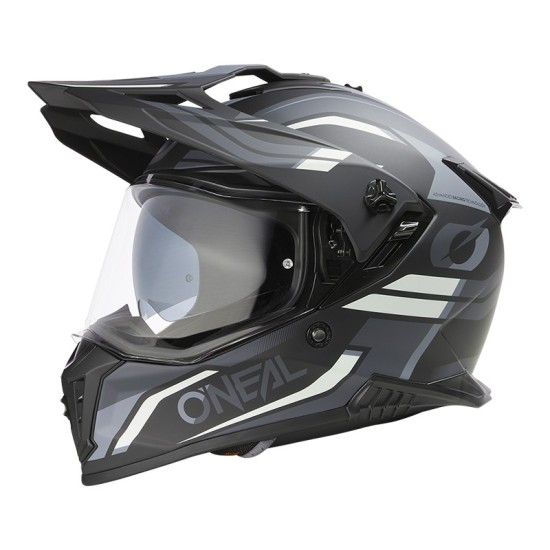 Casque A-SRS Solide noir et gris O'Neal