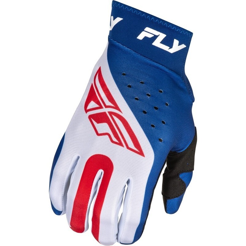 Gants Pro lite Rouge/Blanc/Bleu FLY