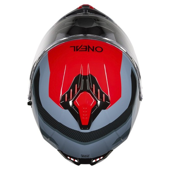 CHALLENGER Exo helmet in blue and red by O'Neal