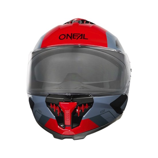 Casque CHALLENGER Exo bleu et rouge O'Neal