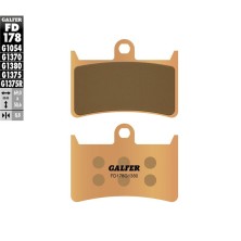 Brake pads Yamaha MT 09 13-20 Galfer