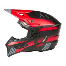 Casque de Cross EX-SRS HITCH noir et rouge O'Neal