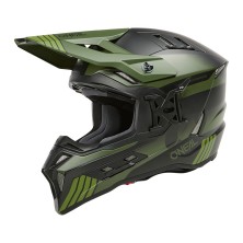 Casque de Cross EX-SRS HITCH noir et vert O'Neal