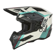 Casque de Cross EX-SRS HITCH gris et bleu O'Neal