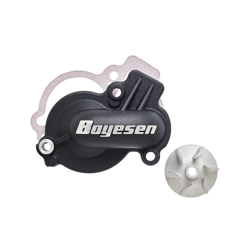 Water pump cover Magnesium + propeller HONDA CRF 450 R Boyesen