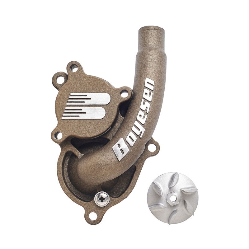 copy of Water pump cover Magnesium + propeller HONDA CRF 450 R Boyesen