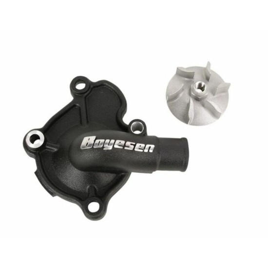 Water pump cover Magnesium + propeller HONDA CRF 250 R Boyesen