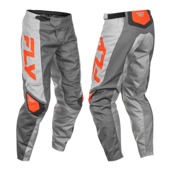 FLY RACING F-16 gray and orange pants