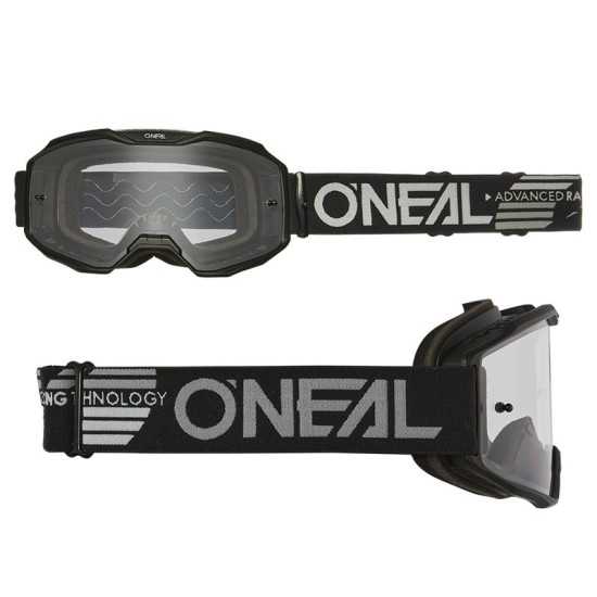 O'neal Solid Black Motocross Goggles