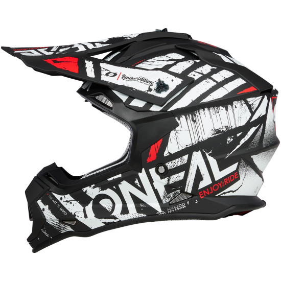 Casque de Cross 2SRS Flat noir O'Neal