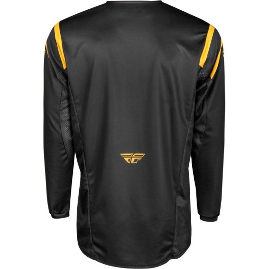 FLY RACING Kinetic Center T-Shirt - Black / Gold