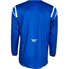 FLY RACING Kinetic Center T-shirt - Blue / White