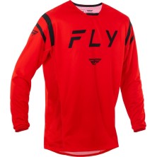 FLY RACING Kinetic Center T-shirt - Red / Black