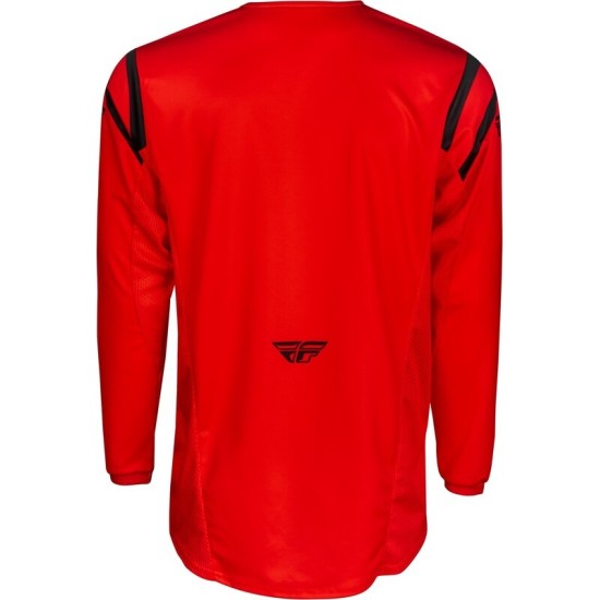 FLY RACING Kinetic Center T-shirt - Red / Black