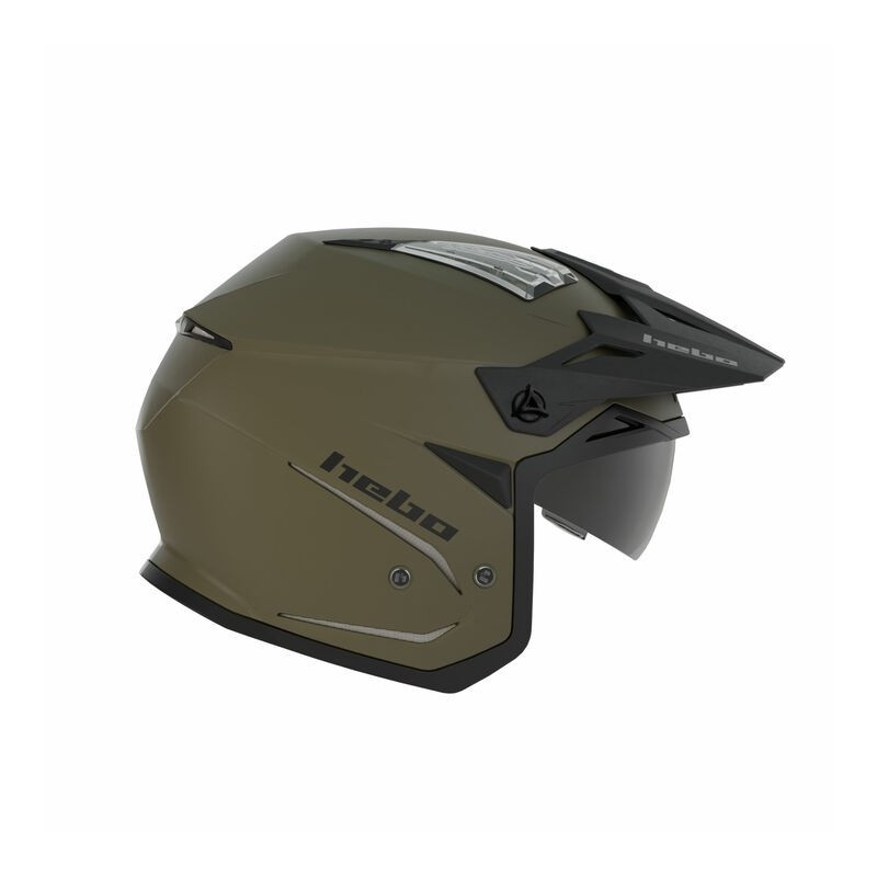 Casque Trial Hebo Zone 5 duo - Vert Hebo