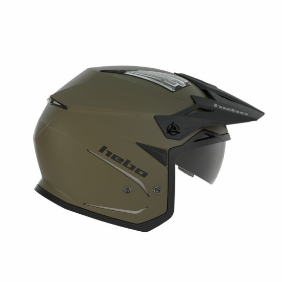 Casque Trial Hebo Zone 5 duo - Vert Hebo