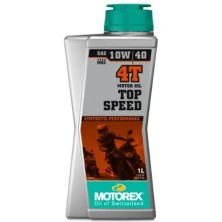 10W40 4T Oil 1L top speed Motorex