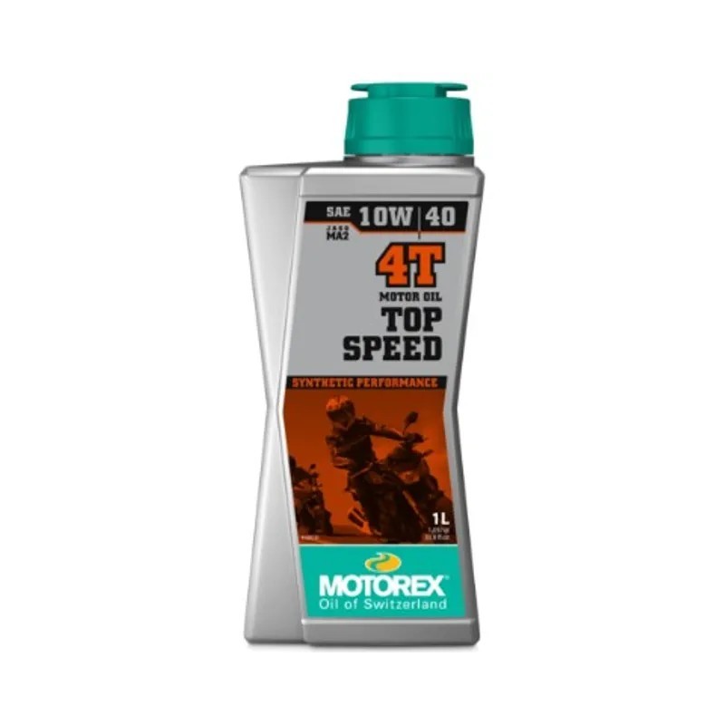 10W40 4T Oil 1L top speed Motorex