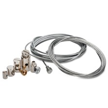 Clutch/Throttle cable repair kit with 5 fasteners.