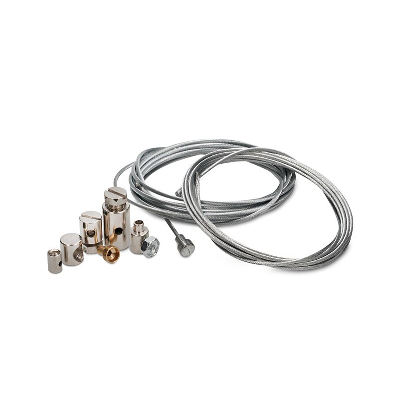 Clutch/Throttle cable repair kit with 5 fasteners.