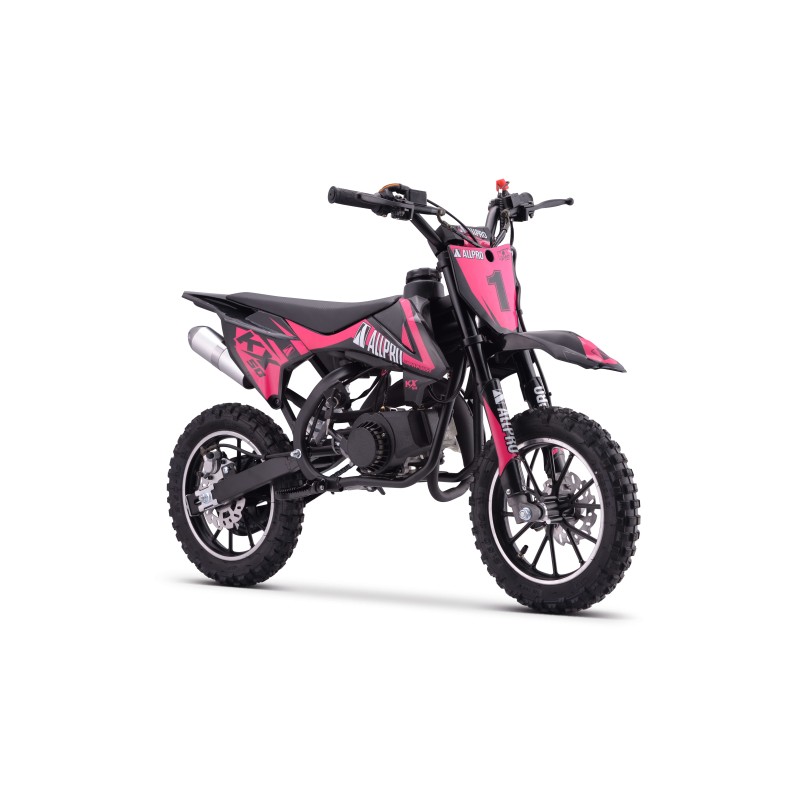 Minimoto KX 50cc AC 2.5cv Allpro - Jaune fluo